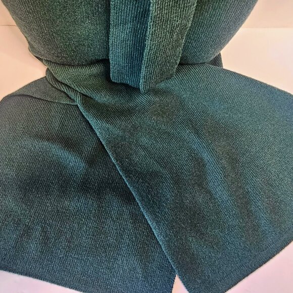 IDEM DITTO OVERSIZED 3/4 DOLMAN SLEEVE FOREST GREEN SWEATER DRESS SZ SM 1CALLOUT - Picture 3 of 10